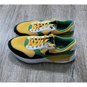 Nike Mens Air Max SYSTM Oregon Ducks Yellow Green Sz 9 DZ7738-700